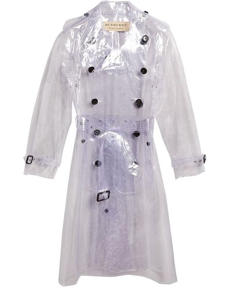 burberry clear raincoat full piece|burberry raincoat for sale.